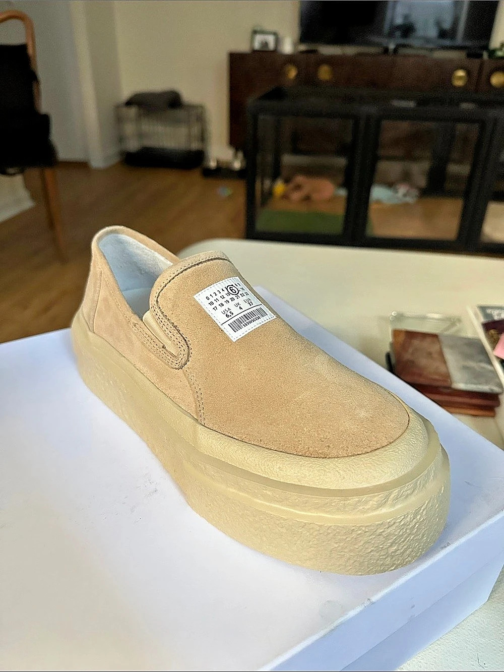 Maison Margiela MM6 Maison Margiela platform slip-on sneakers Platform Slip-On
